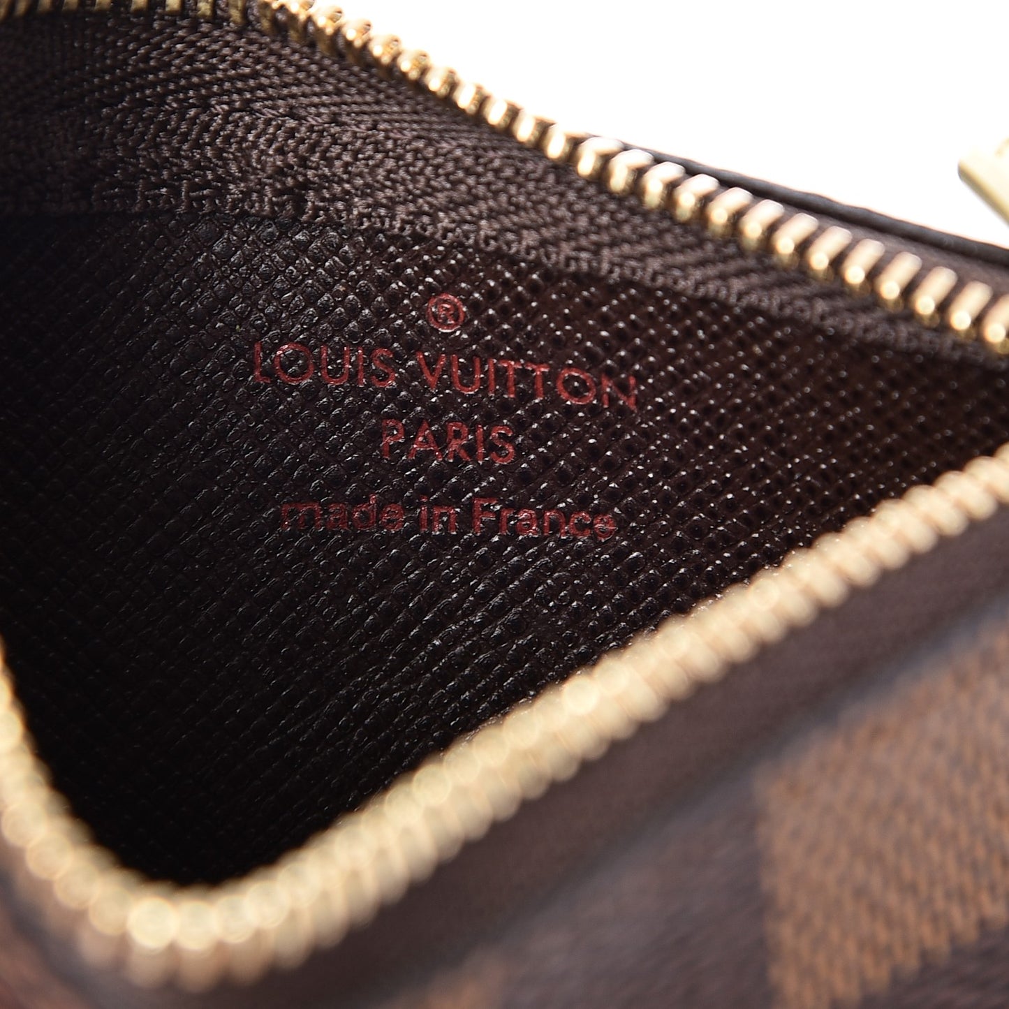 Damier Ebene Key Pouch