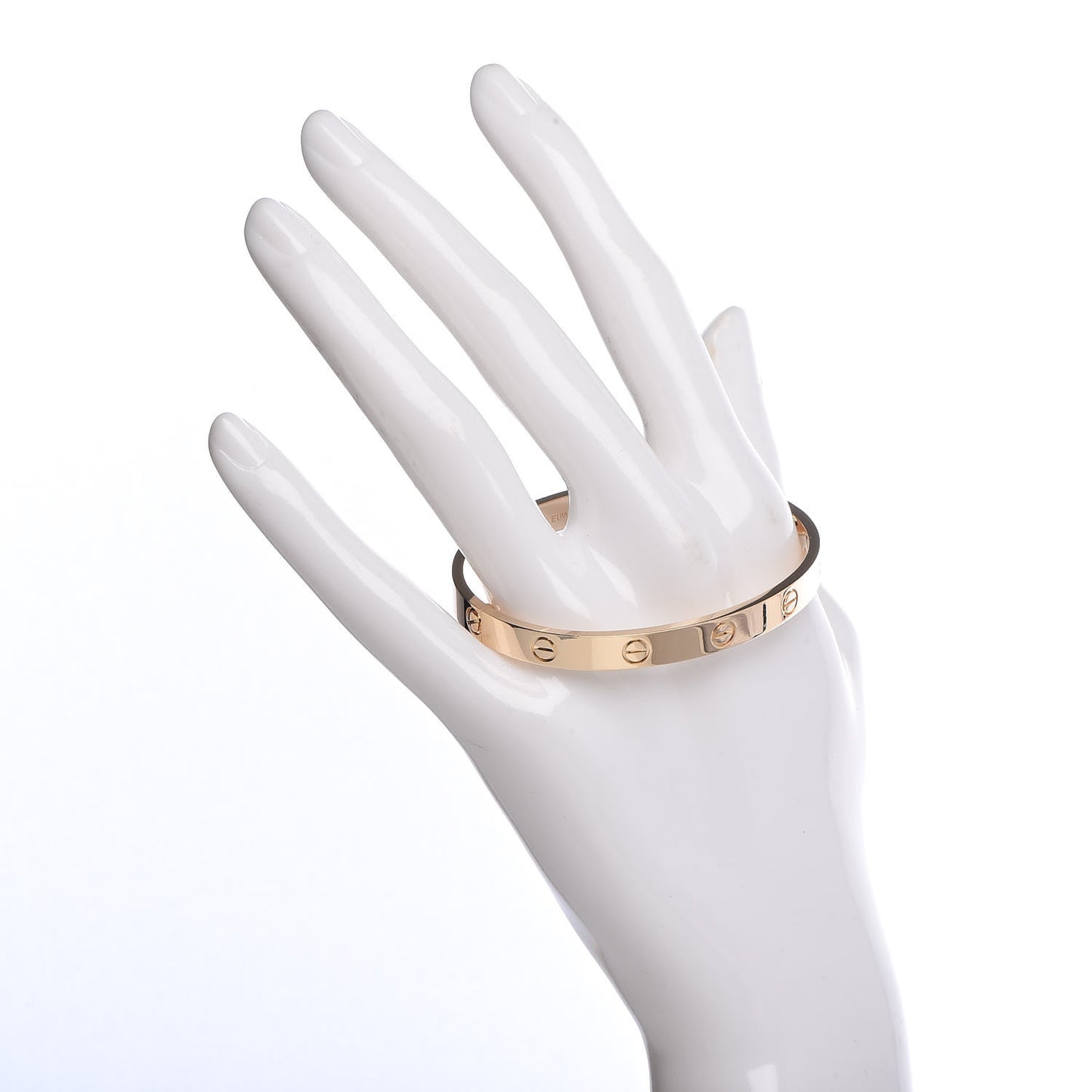 18K Yellow Gold LOVE Bracelet 17
