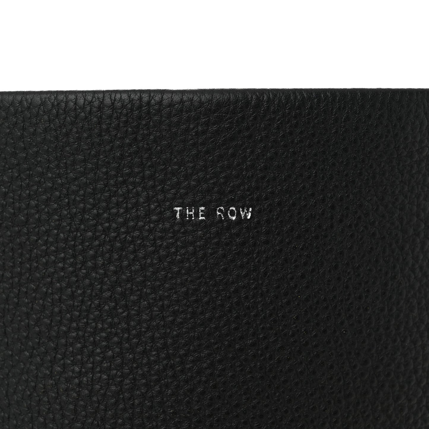 Grained Calfskin Medium N/S Park Tote Black