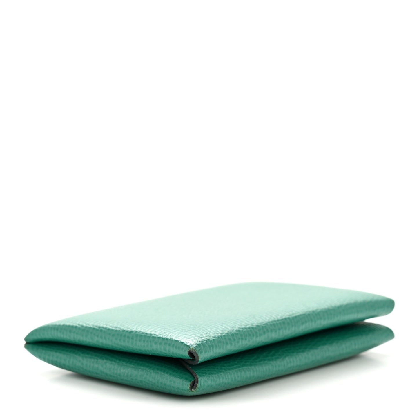 Epsom Calvi Card Case Vert Jade