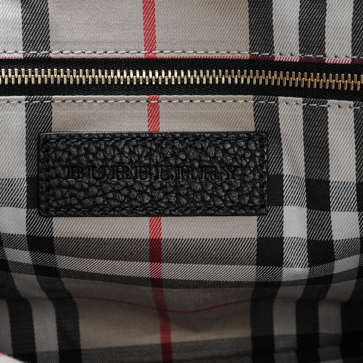 Burberry London Grainy Calfskin Small Greenwood Bowling Bag Black 6 of 8