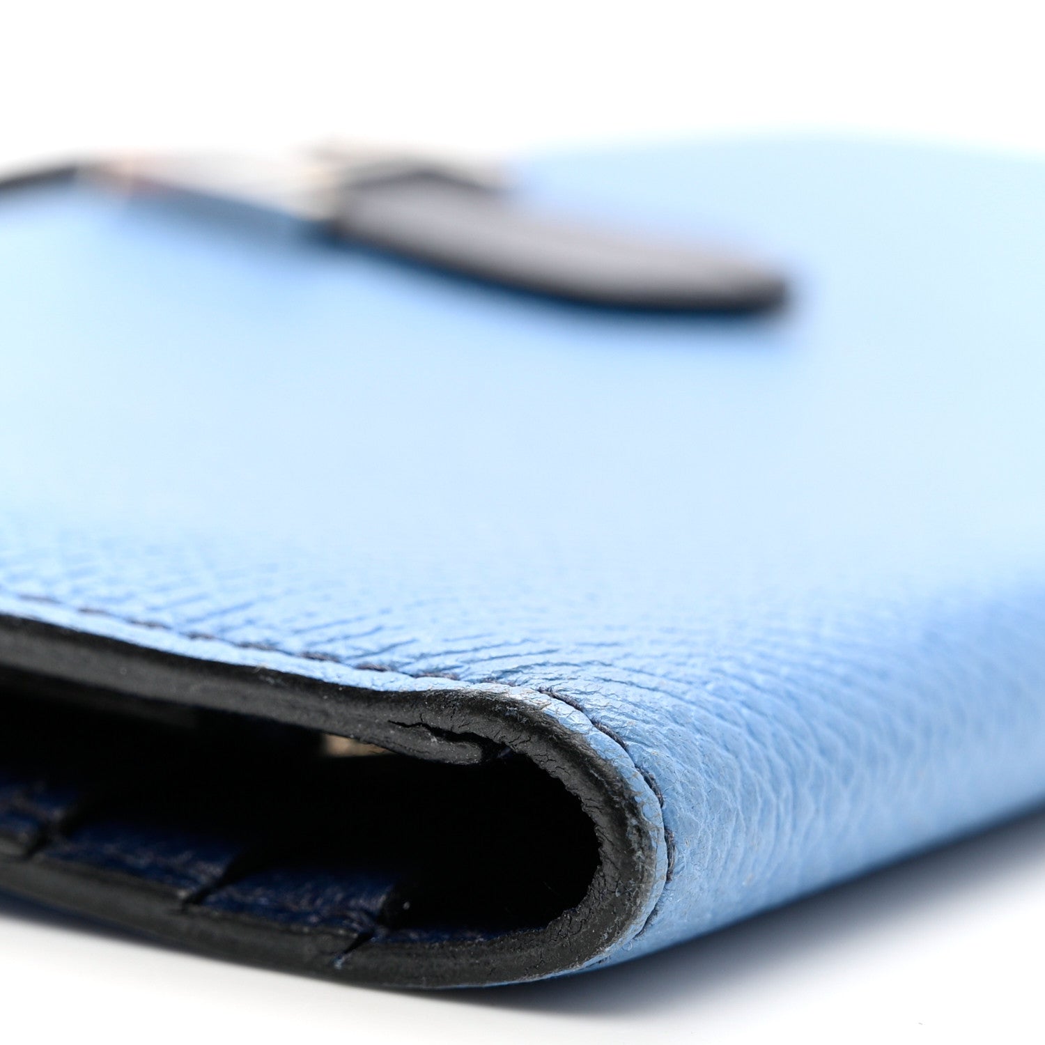 Hermes Epsom Bi Color Bearn Wallet Izmir Bleu Saphir 8 of 10