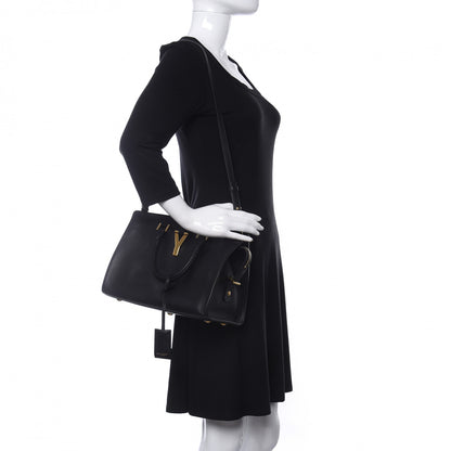 Saint Laurent Calfskin Small Classic Y Cabas Black 2 of 9