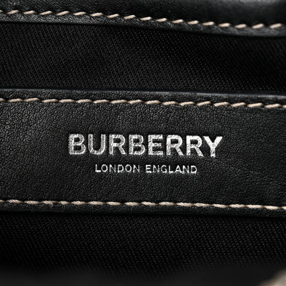Burberry House Check Canvas Calfskin Wyatt Crossbody Dark Birch Brown 6 of 11