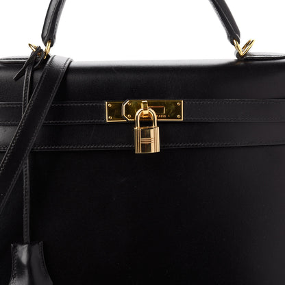 Hermes Box Kelly Sellier 32 Black 10 of 11