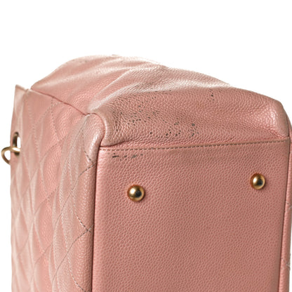 Chanel Caviar Quilted Petit Timeless Shopping Tote PTT Pink 13 of 18