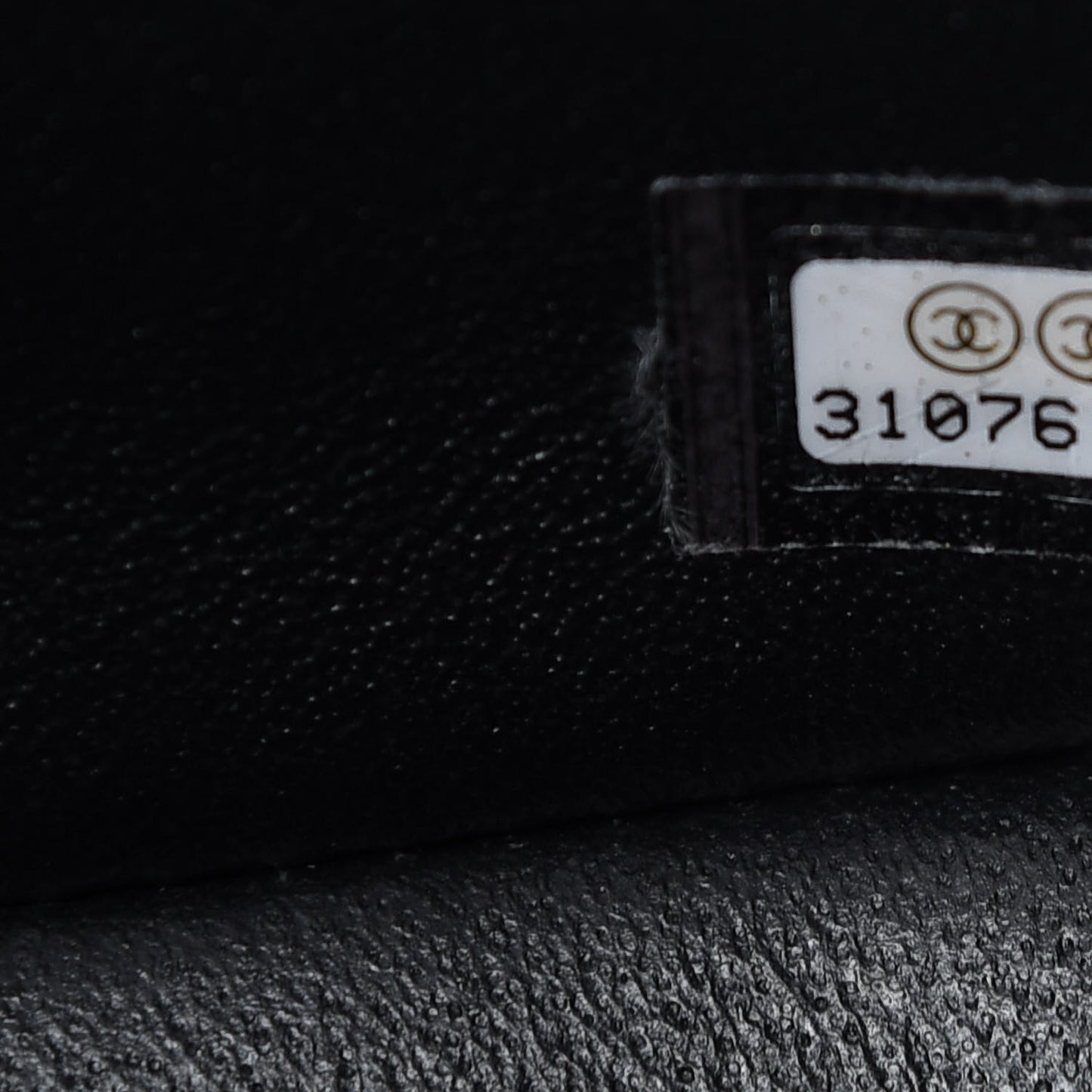 Lambskin Quilted Mini Square Flap Black