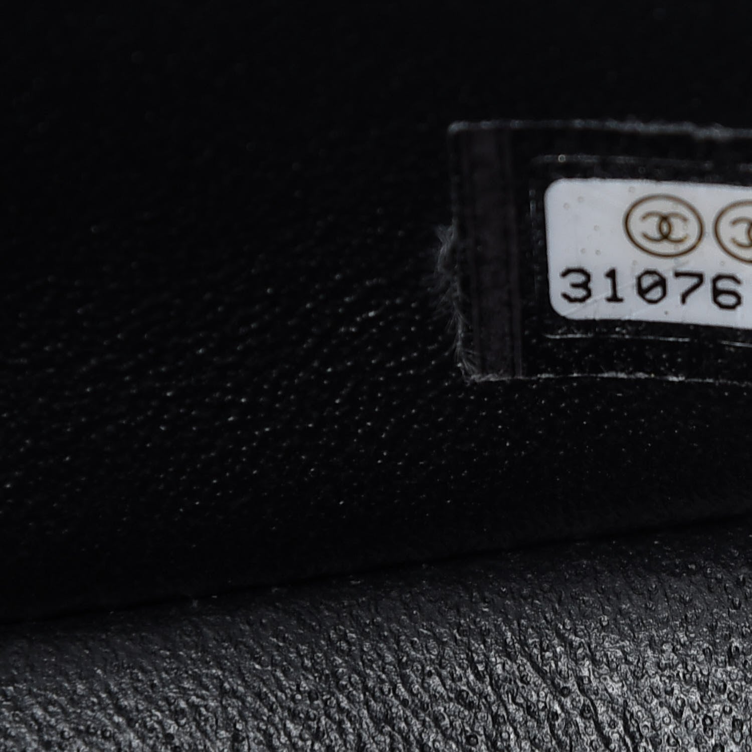 Chanel Lambskin Quilted Mini Square Flap Black 9 of 11