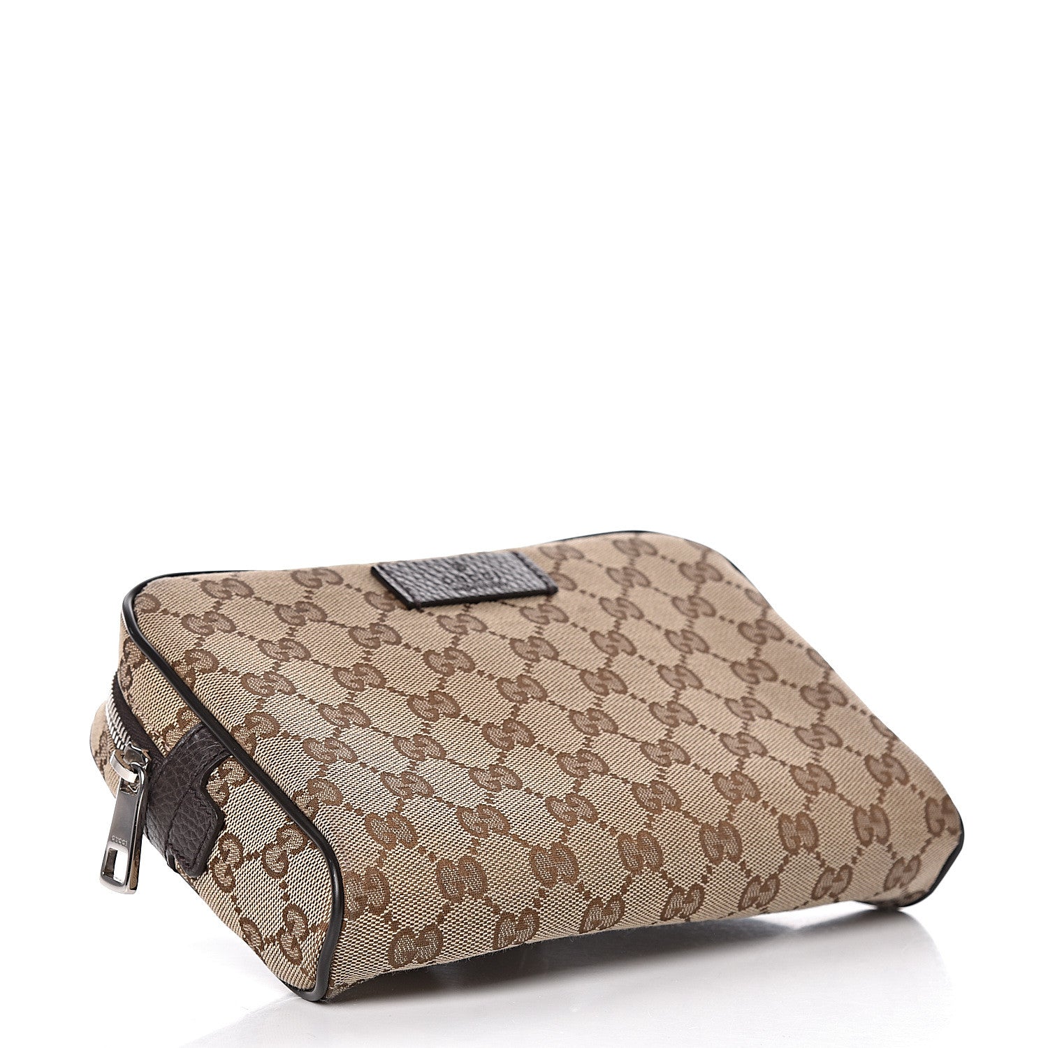 Gucci Monogram Belt Bag Dark Brown 4 of 10