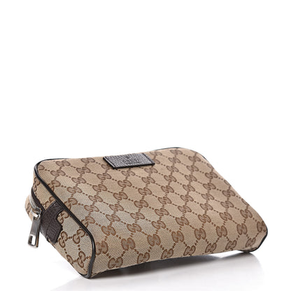 Gucci Monogram Belt Bag Dark Brown 4 of 10