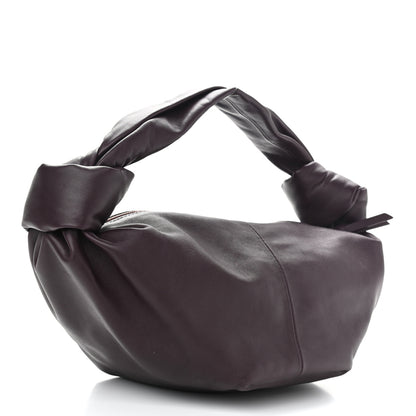 Bottega Veneta Nappa Mini Double Knot Bag Grape 3 of 9