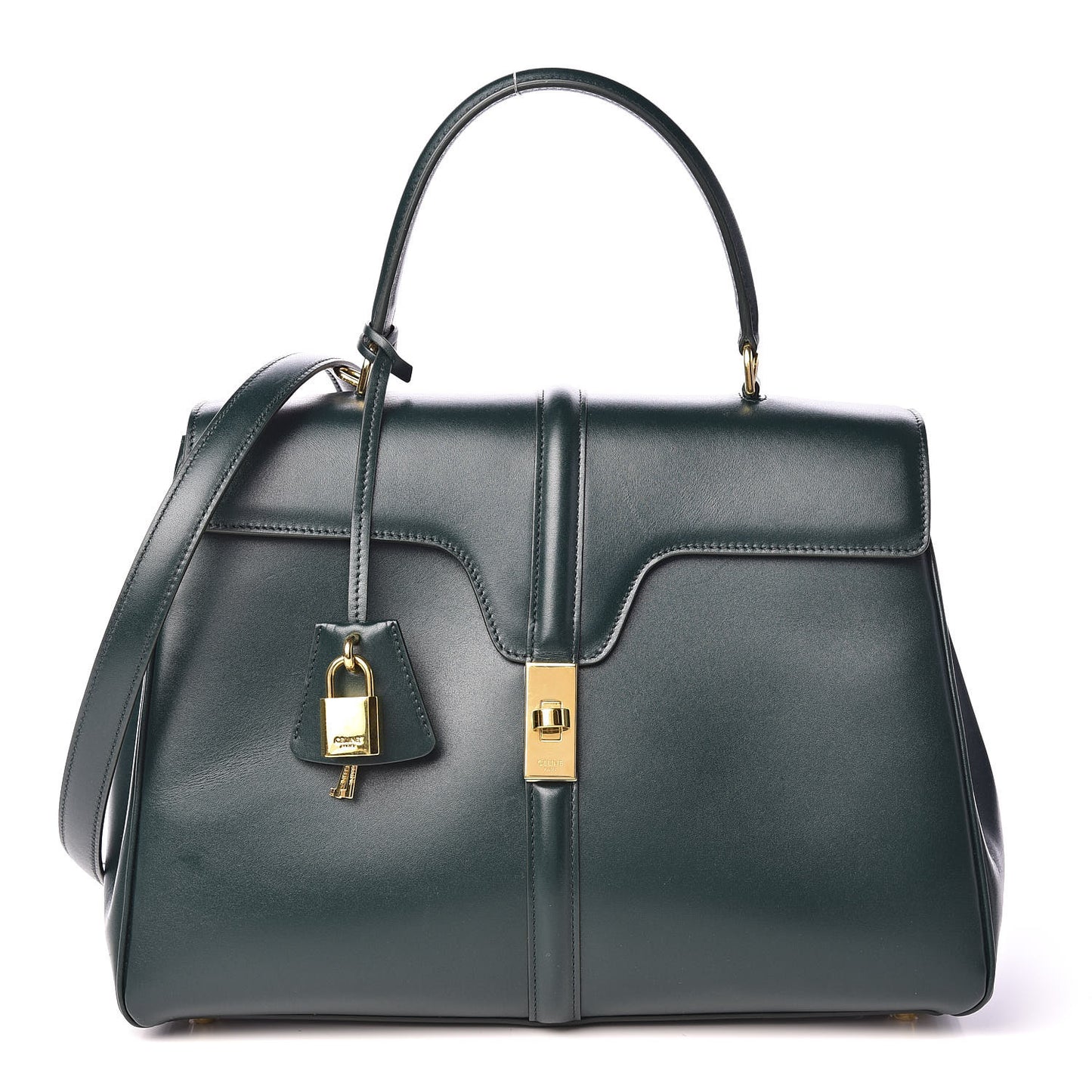 Satinated Calfskin Medium 16 Top Handle Bag Amazone