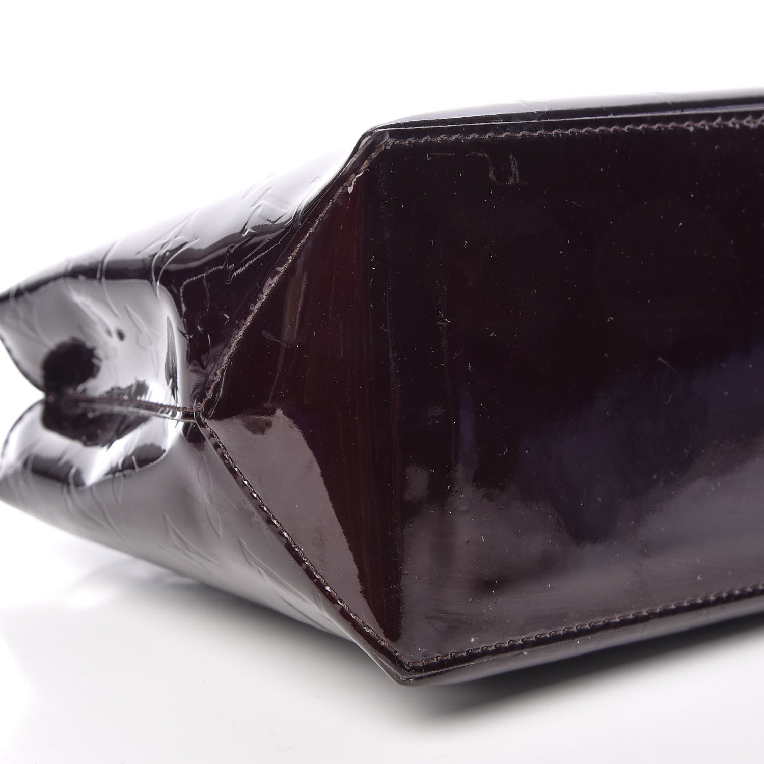 Louis Vuitton Vernis Wilshire PM Amarante 7 of 8