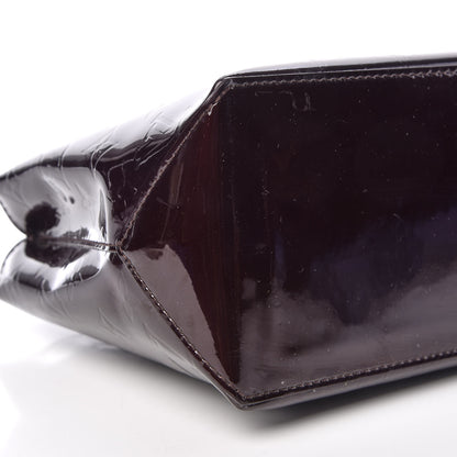 Louis Vuitton Vernis Wilshire PM Amarante 7 of 8