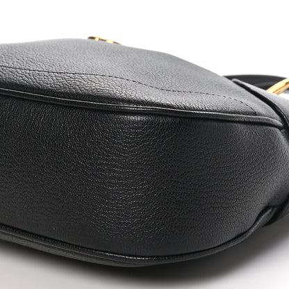 Gucci Goatskin Small Aphrodite Shoulder Bag Black 10 of 10
