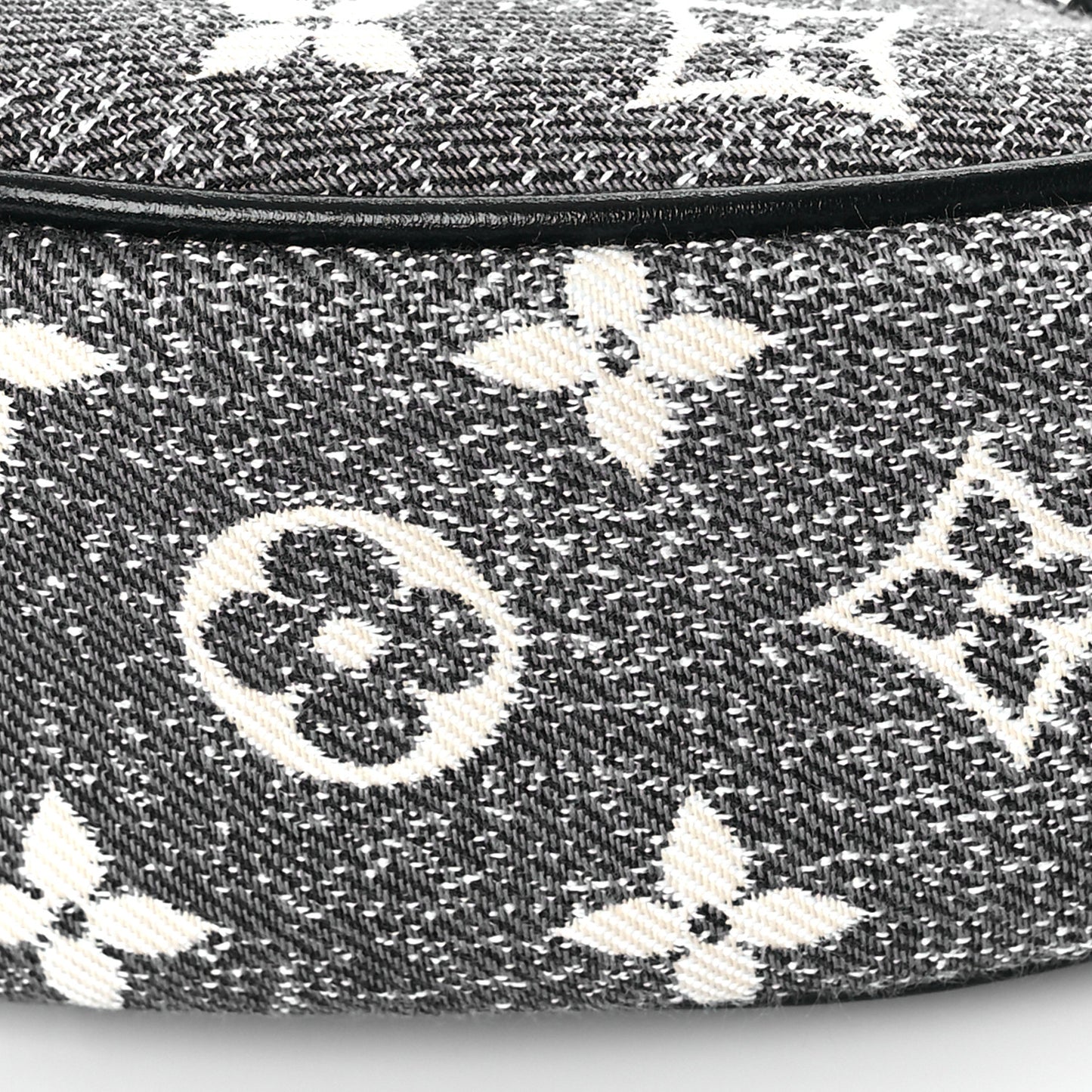 Monogram Jacquard Denim Loop Black