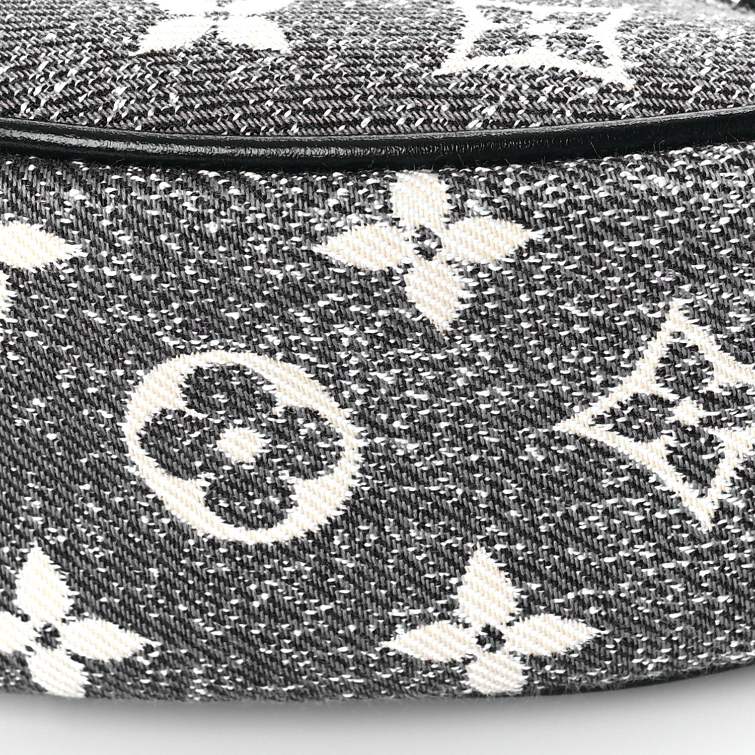 Louis Vuitton Monogram Jacquard Denim Loop Black 8 of 8