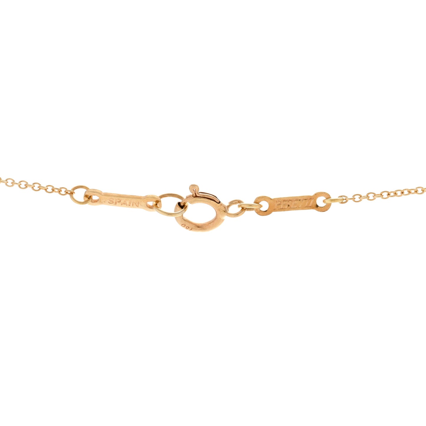 18K Yellow Gold 15mm Elsa Peretti Starfish Pendant Necklace