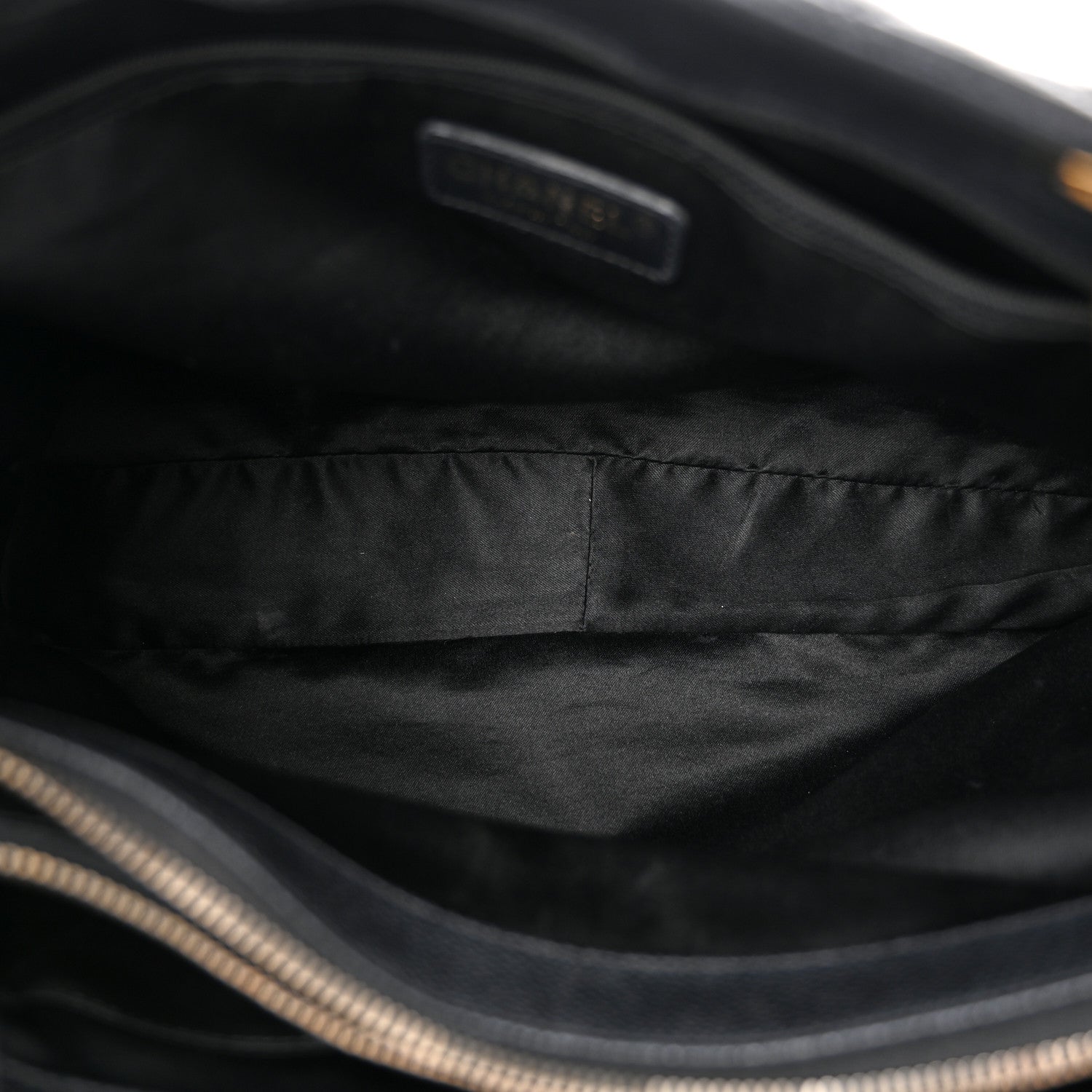 Chanel Caviar Quilted Grand Shopping Tote GST Black 5 of 10