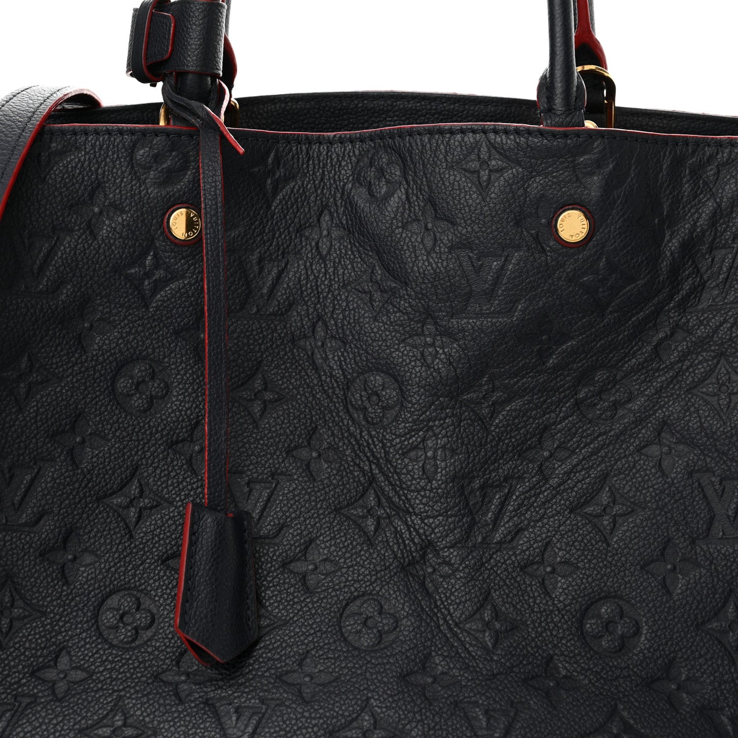 Empreinte Montaigne GM Marine Rouge