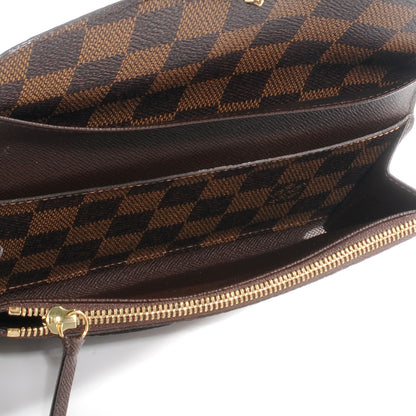 Louis Vuitton Damier Ebene Emilie Wallet 6 of 8