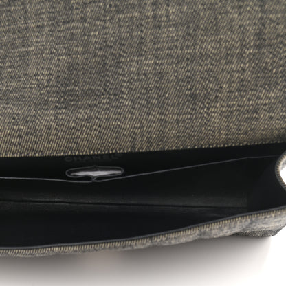 Chanel Denim Chocolate Bar Flap 5 of 9