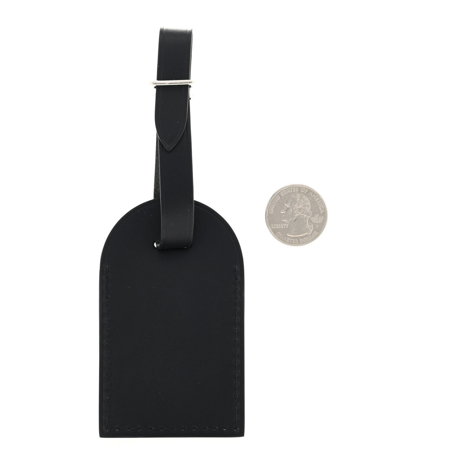 Louis Vuitton Calfskin Vivienne Luggage Tag Black 2 of 3