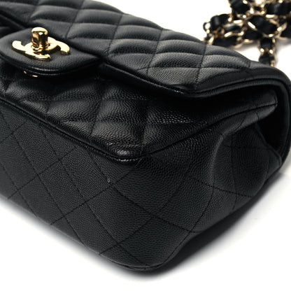 Chanel Caviar Quilted Mini Rectangular Flap Black 9 of 9