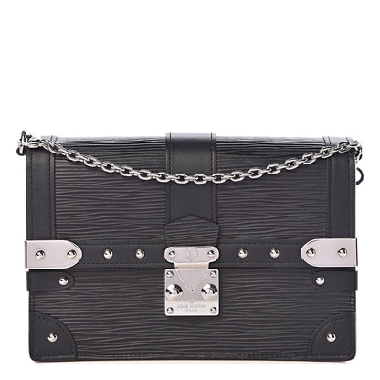 Louis Vuitton Epi Trunk Chain Wallet Black 1 of 9
