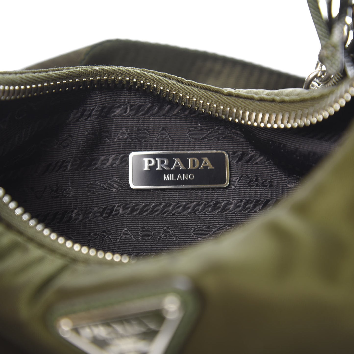 Tessuto Nylon Saffiano Re-Edition 2005 Shoulder Bag Mimetico