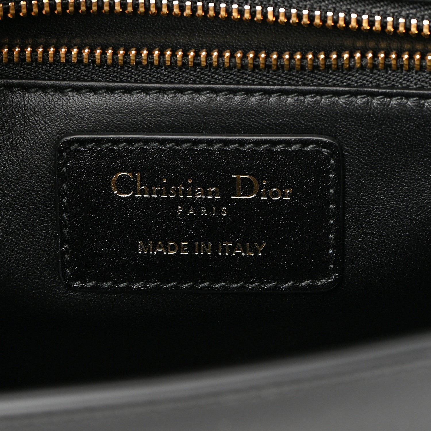 Christian Dior Smooth Calfskin 30 Montaigne Flap Bag Black 6 of 13