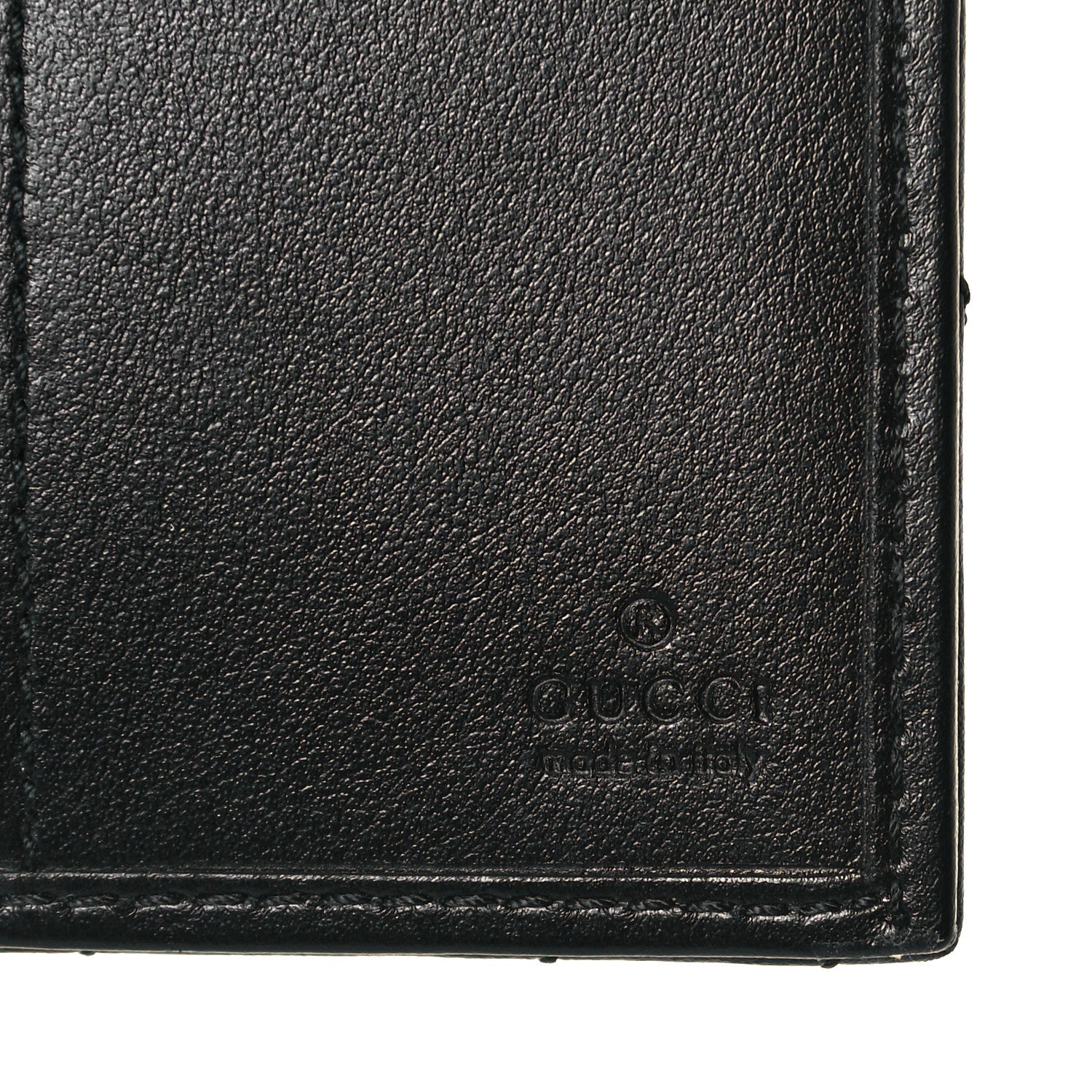 Gucci Calfskin Matelasse GG Marmont Passport Case Black 5 of 8