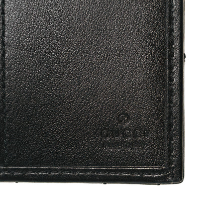 Gucci Calfskin Matelasse GG Marmont Passport Case Black 5 of 8