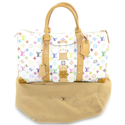 Louis Vuitton Monogram Multicolor Keepall 45 White 14 of 14