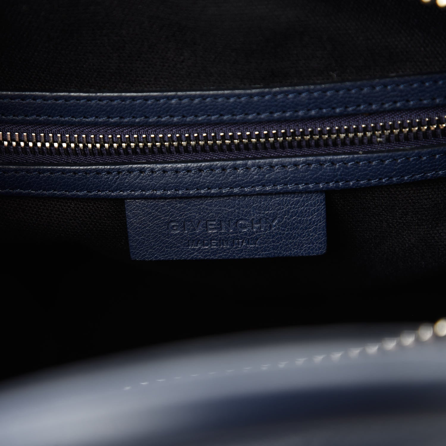 Givenchy Sugar Goatskin Small Antigona Night Blue 8 of 10