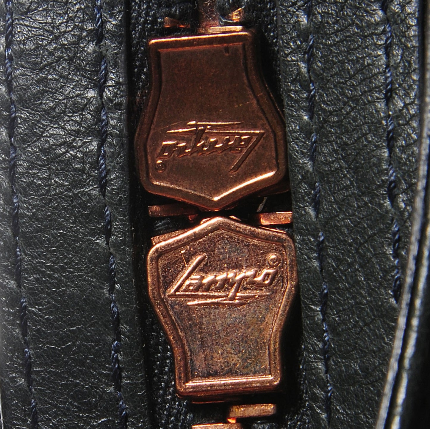 Agneau Giant 21 Rose Gold Hardware Velo Anthracite