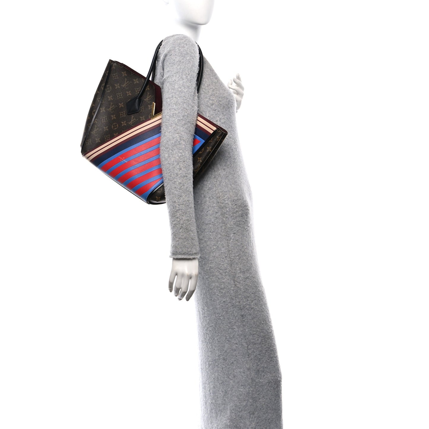 Calfskin Monogram Kimono Tote MM