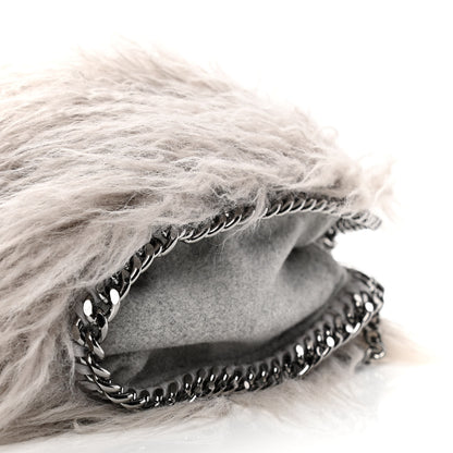 Stella McCartney Eco Fur Mini Falabella Tote Grey 15 of 15