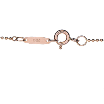 Tiffany 18K Rose Gold Heart Lock Key Pendant Necklace 7 of 7