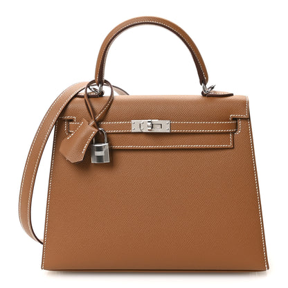 Hermes Epsom Kelly Sellier 25 Gold 1 of 11