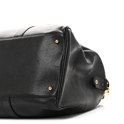 Chanel Caviar Timeless CC Duffel Bag Black 9 of 9