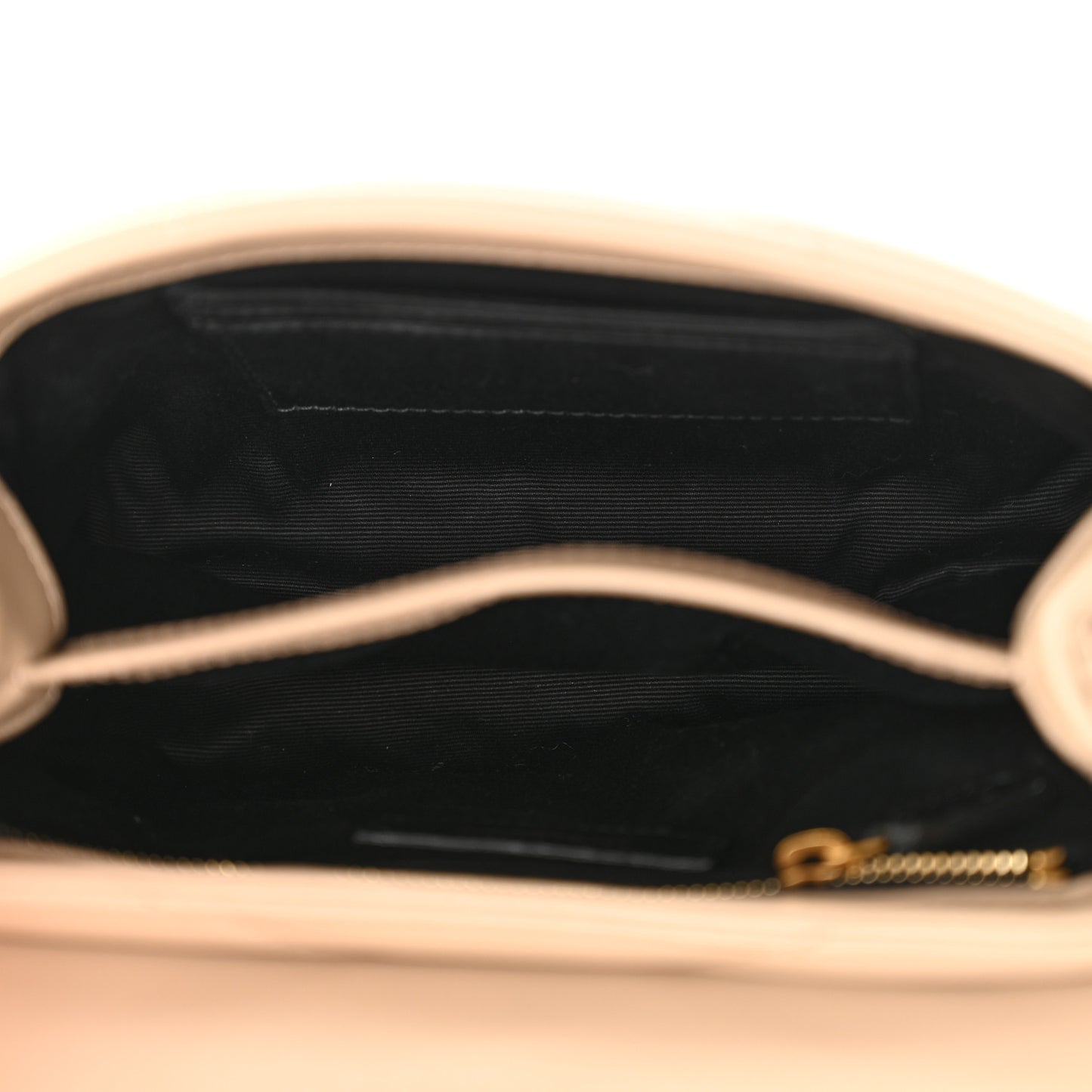 Calfskin Y Quilted Monogram Toy Loulou Crossbody Bag Dark Beige