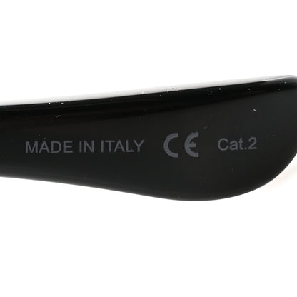 Saint Laurent Acetate Flat Top Sunglasses SL M9 002 Black 6 of 10
