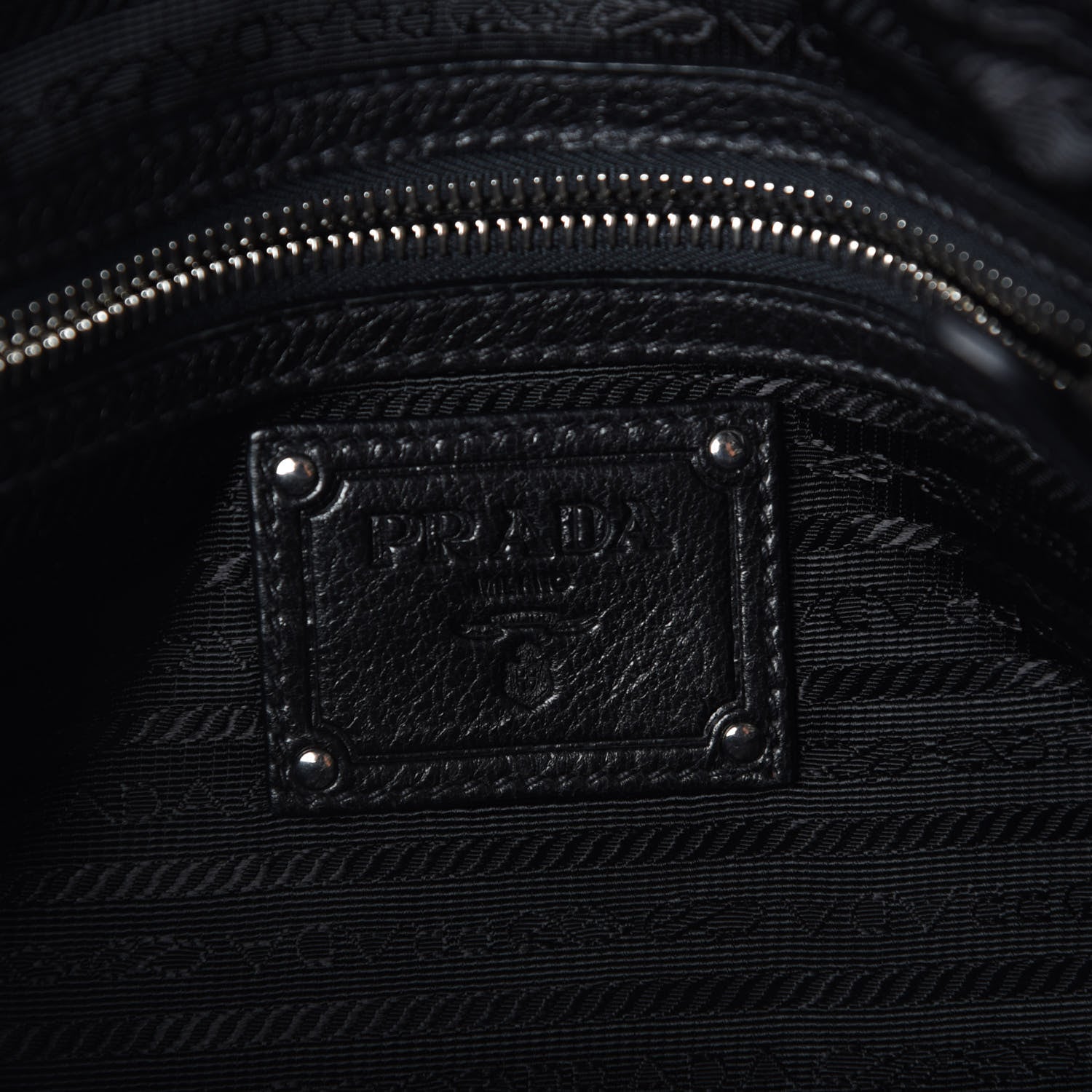 Prada Cervo Antik Bauletto Black 6 of 13