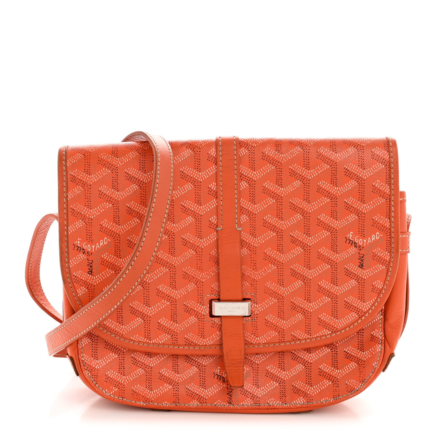 Goyard Goyardine Belvedere II PM Messenger Bag Orange 1 of 14