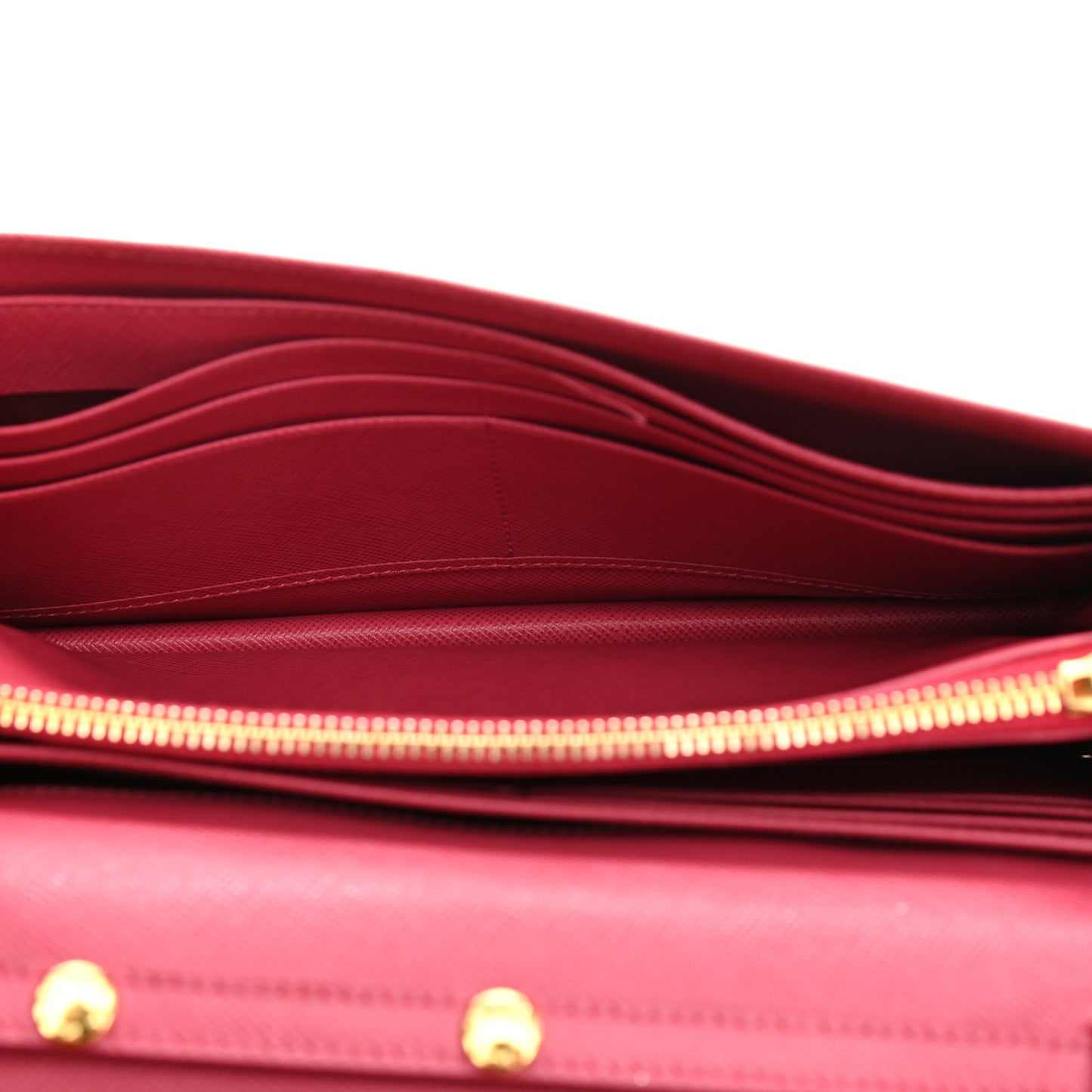 Saffiano Metal Mini Crossbody Wallet Peonia