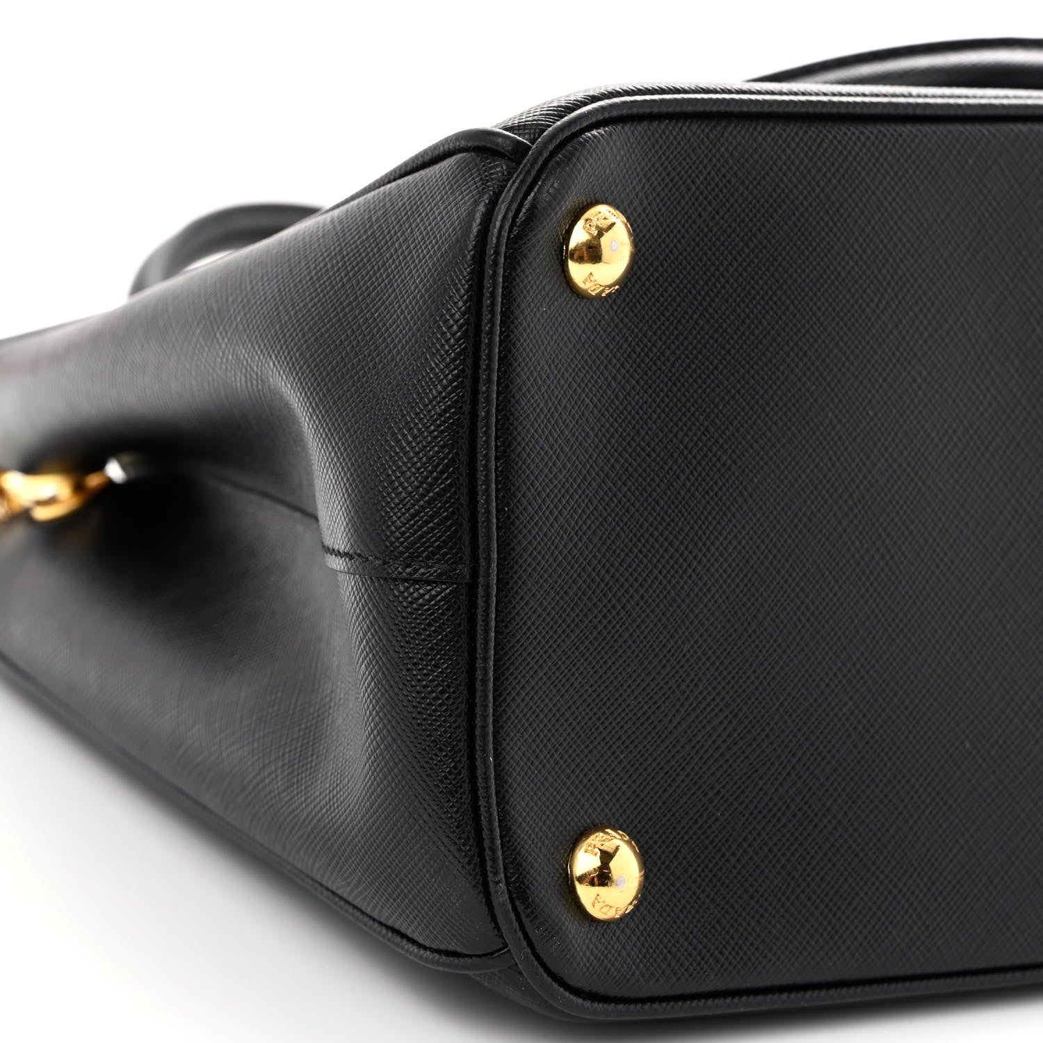 Prada Saffiano Medium Galleria Double Zip Tote Black 8 of 9