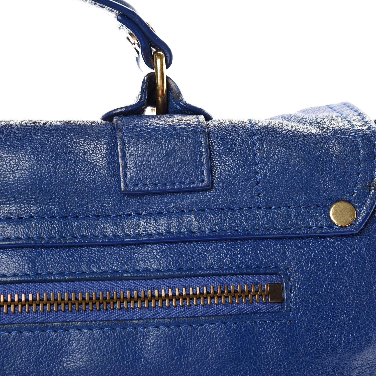 Proenza Schouler Lambskin Medium PS1 Satchel Royal Blue 15 of 22