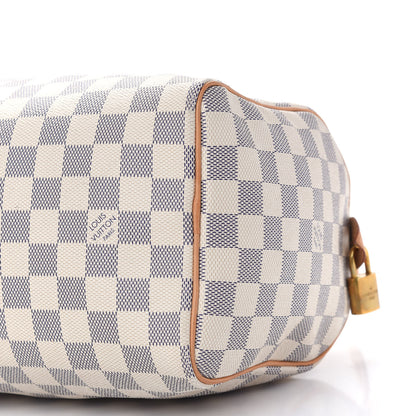Louis Vuitton Damier Azur Speedy 25 9 of 9