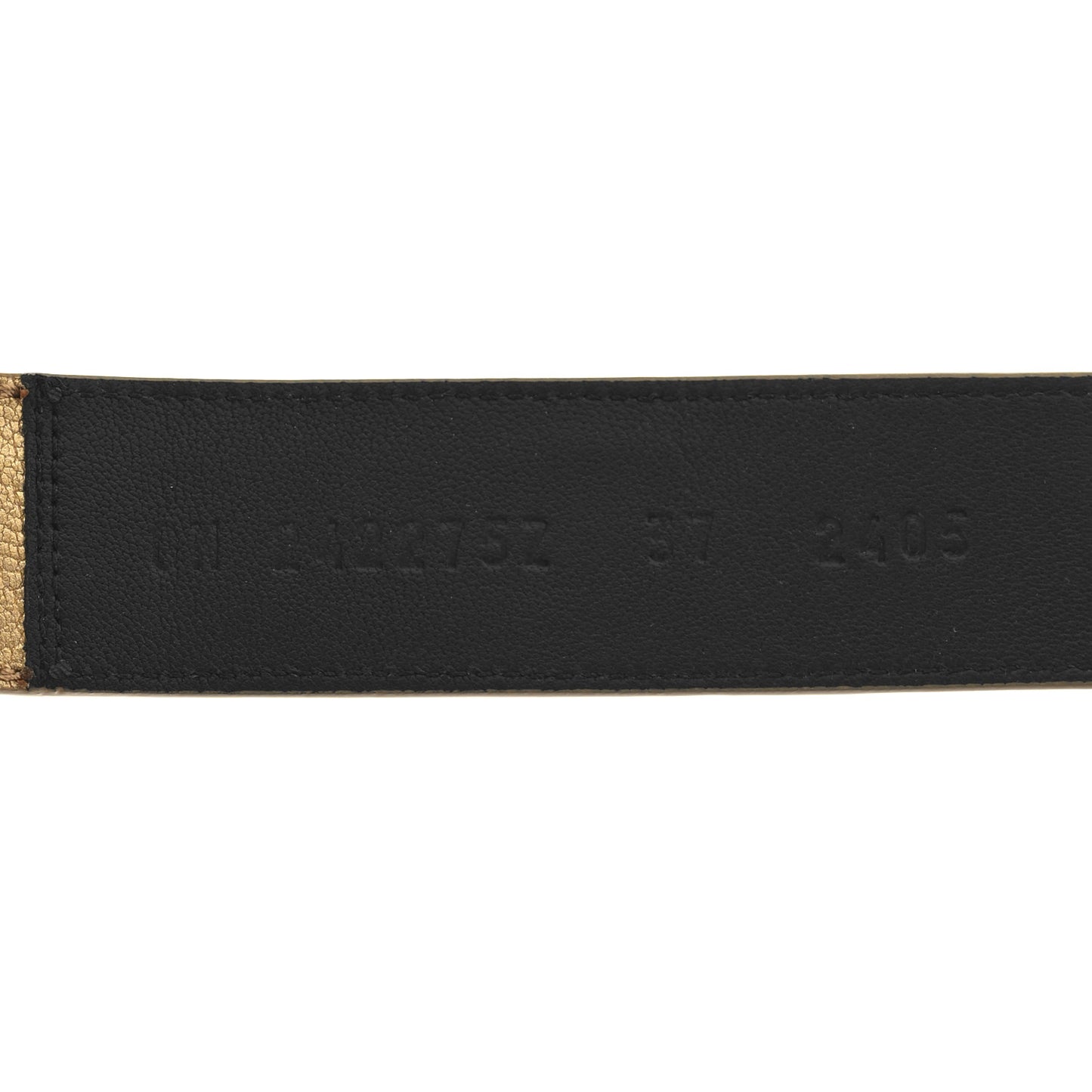 Metallic Goatskin Womens Chypre Sandals 37 Dore